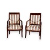 Empire-style living room set comprising 1 sofa and 6 armchairs. From  Moinat SA  - Antiques and home décor