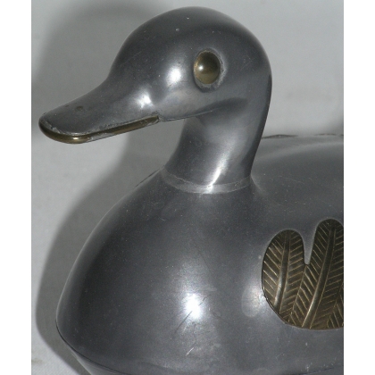 'Small Duck' tin box, by Moinat SA – Antiques and home décor