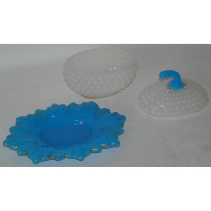Bowl with lid and plate by Moinat SA – Antiques and home décor