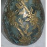 Egg, in engraved glass. Gilded decoration by  Moinat SA  - Antiques and decorative items