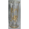  Paire de vases, en cristal. Décor doré sur  Moinat SA  - Antiquités décoration