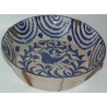 Deep dish, made of Spanish earthenware. Decorated by  Moinat SA  - Antiques and home décor