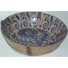 Deep dish, made of Spanish earthenware. Decorated by  Moinat SA  - Antiques and home décor