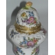 Pot avec couvercle, en porcelaine