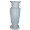 Scalloped vase, in white opaline. on  Moinat SA  - Antiques and home décor