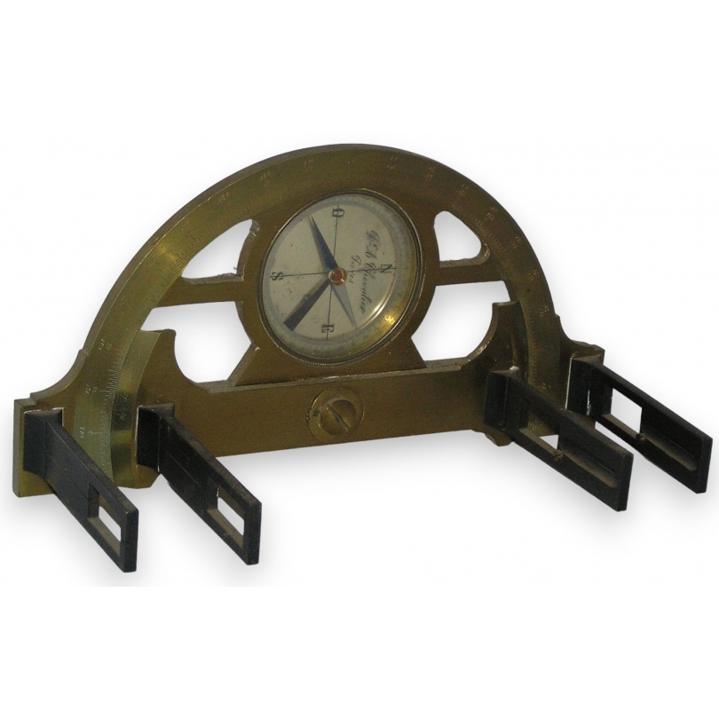 Needle-point graphometer, signed ‘DR. A.’ on Moinat SA – Antiques and decorative items
