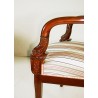 Empire-style living room set comprising 1 sofa and 6 armchairs. From  Moinat SA  - Antiques and home décor