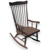 Painted wooden rocking chair. From  Moinat SA  - Antiques and home décor