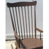 Painted wooden rocking chair. From  Moinat SA  - Antiques and home décor