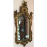  Miroir italien en bois sculpté et doré sur  Moinat SA  - Antiquités décoration