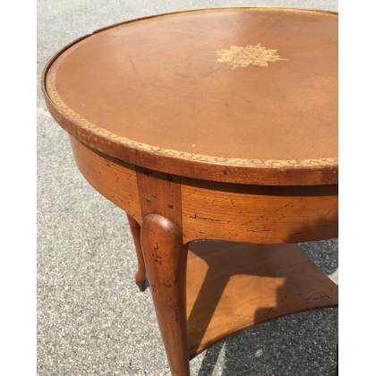  Guéridon rond style Louis XV "Martroi" sur  Moinat SA  - Antiquités décoration