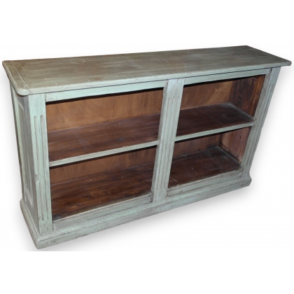 Shelf made of fir and walnut, painted by Moinat SA – Antiques and home décor