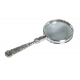 Loupe Rococo argentée