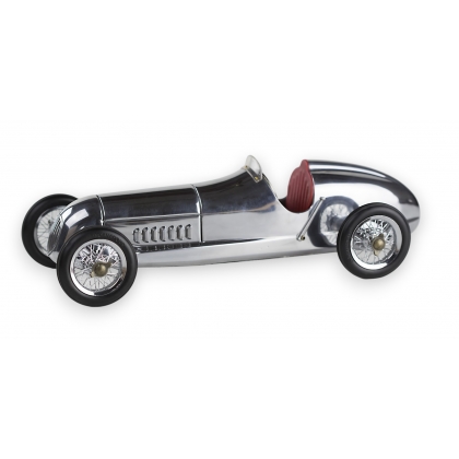 Voiture miniature \"Silberpfeil\", siège rouge