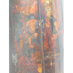 Two-door corner cabinet, in lacquered wood. From  Moinat SA  - Antiques and home décor