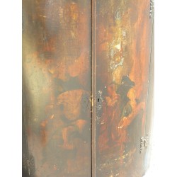 Two-door corner cabinet, in lacquered wood. From  Moinat SA  - Antiques and home décor