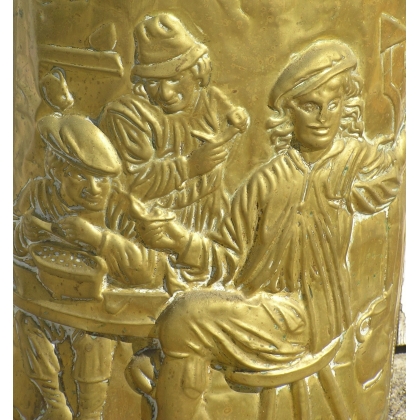 "Tavern Scene" umbrella stand by Moinat SA – Antiques and home décor