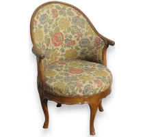 Fauteuil bernois Louis XV Gondole, en