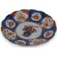 Assiette Imari, en porcelaine. Décor