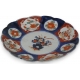 Assiette Imari, en porcelaine. Décor