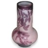  Vase violet, signé GALLÉ (Émile, sur  Moinat SA  - Antiquités décoration