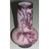  Vase violet, signé GALLÉ (Émile, sur  Moinat SA  - Antiquités décoration