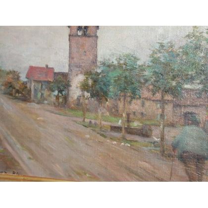 Paintings | Painting entitled ‘Bons St Didier’, signed RHEINER. Moinat SA  – Antiques and home décor