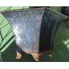 Hexagonal terracotta plant pot at  Moinat SA  - Antiques and home décor