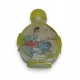 Tabatière chinoise en verre "Femme