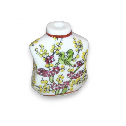 Tabatière chinoise en opaline blanche