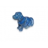 Petit chien en lapis-lazuli