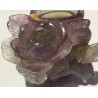  Petit vase en fluorite "Roses" sur  Moinat SA  - Antiquités décoration