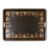 Large decorative sheet metal serving tray by Moinat SA – Antiques and home décor