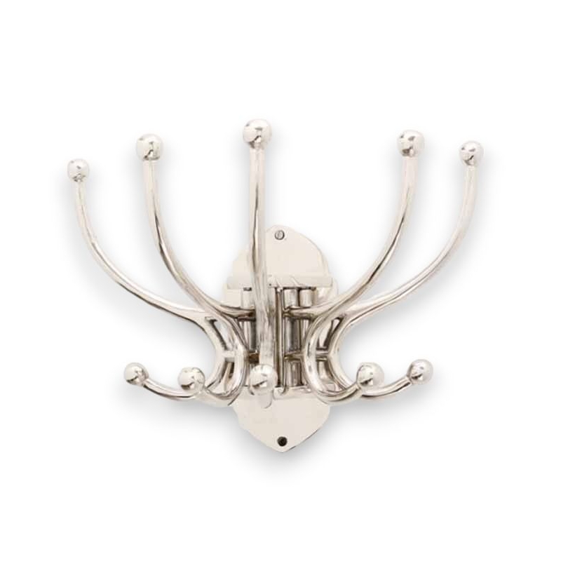 Metal coat rack with 5 hooks at Moinat SA – Antiques and home décor