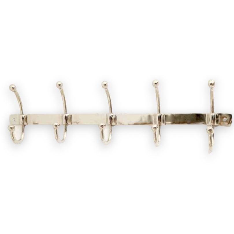 Metal coat rack with 5 hooks at Moinat SA – Antiques and home décor