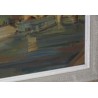 Paintings | Oil painting on cardboard depicting a view of Paris by Moinat SA  - Antiques and home décor
