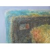  Tableau technique mixte "Composition", sur  Moinat SA  - Antiquités décoration