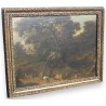 Paintings | Oil on canvas painting "Château", Moinat SA – Antiques and home décor