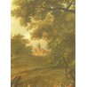 Paintings | Oil on canvas painting "Château", Moinat SA – Antiques and home décor