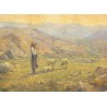 Paintings | Oil on canvas painting "Bergère et Moinat SA – Antiques and Decor"