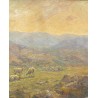 Paintings | Oil on canvas painting "Bergère et Moinat SA – Antiques and Decor"