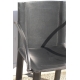 Fauteuil 1960, en cuir noir du designer