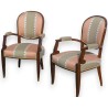 A pair of Art Deco armchairs by Jules LELEU, available from Moinat SA – Antiques and Decor