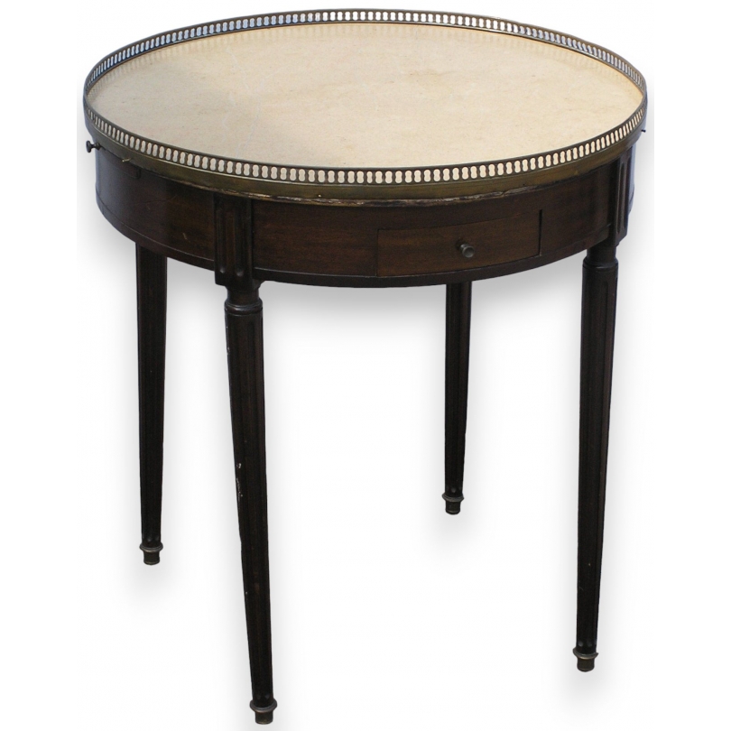  Table bouillotte ronde style Louis XVI sur  Moinat SA  - Antiquités décoration