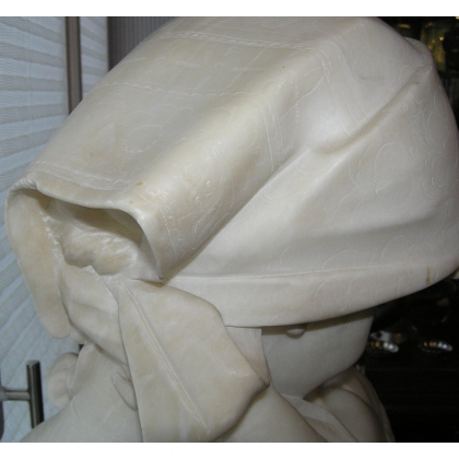  Sculpture "Buste à l'enfant", signée au sur  Moinat SA  - Antiquités décoration