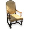 Louis XIII armchair with cross-brace, by  Moinat SA  - Antiques and interior design