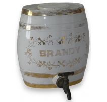 Tonneau "Brandy", en grès. Angleterre.