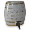 Tonneau "Brandy", en grès. Angleterre.
