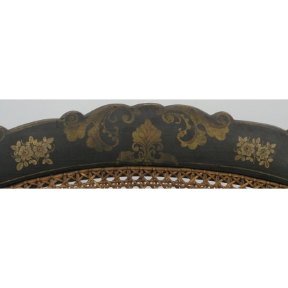 Napoleon III rocking chair, black. Available from  Moinat SA  - Antiques and home décor