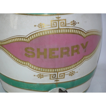 "Sherry" barrel, made of stoneware. England. at  Moinat SA  - Antiques and home décor